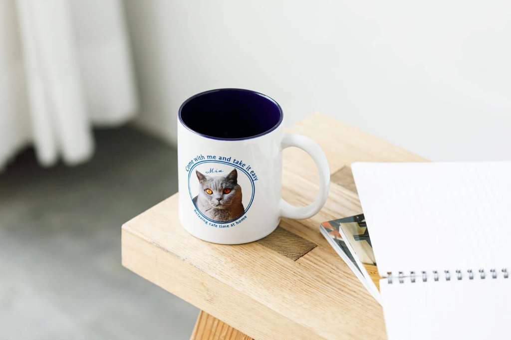 バイカラーマグカップの画像