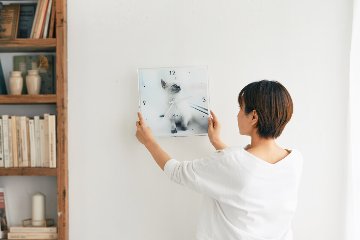 四角時計 30cm お写真そのままの画像