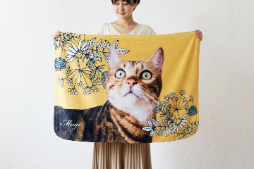 両面プリントブランケット 100×70cmの画像