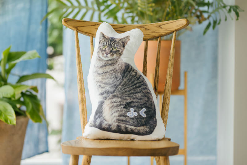 毛並みクッション 50cmの画像