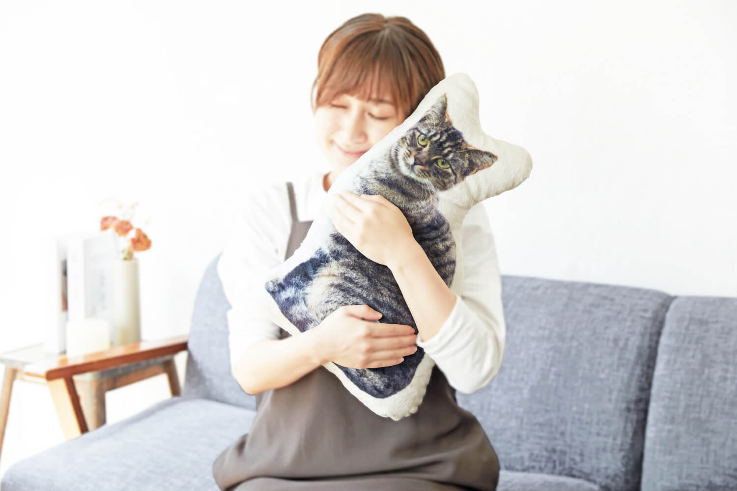 毛並みクッション 50cmの画像
