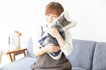 毛並みクッション 50cmの画像