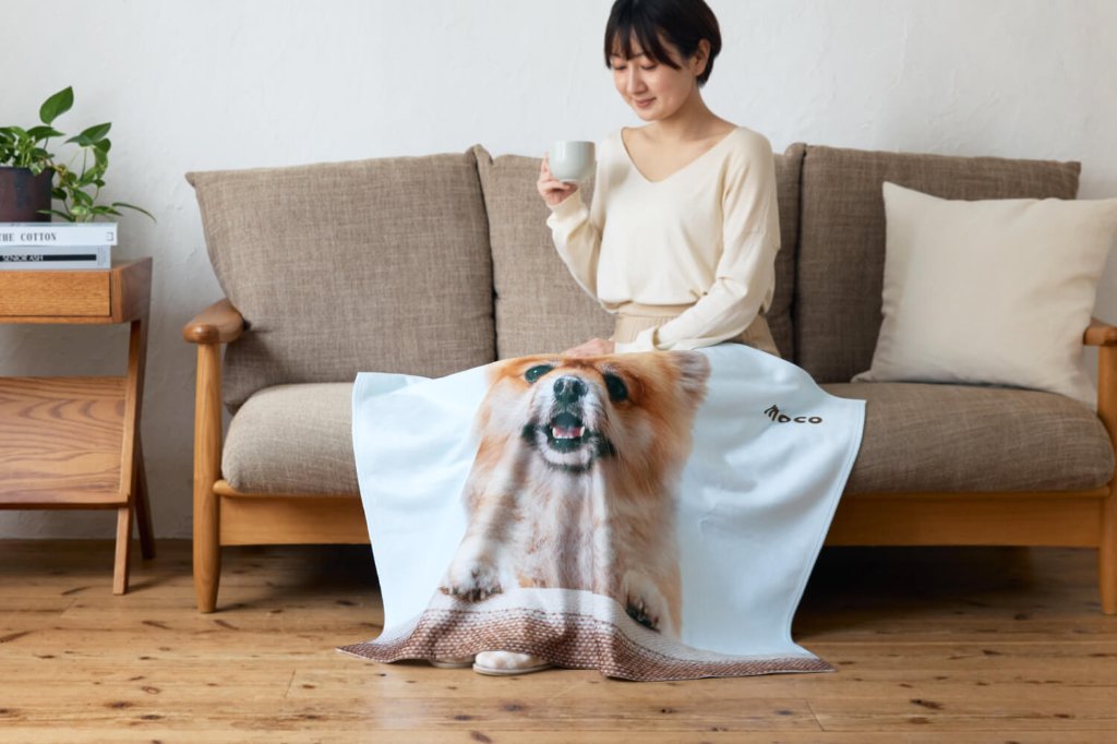 ボアブランケット 100×70cmの画像