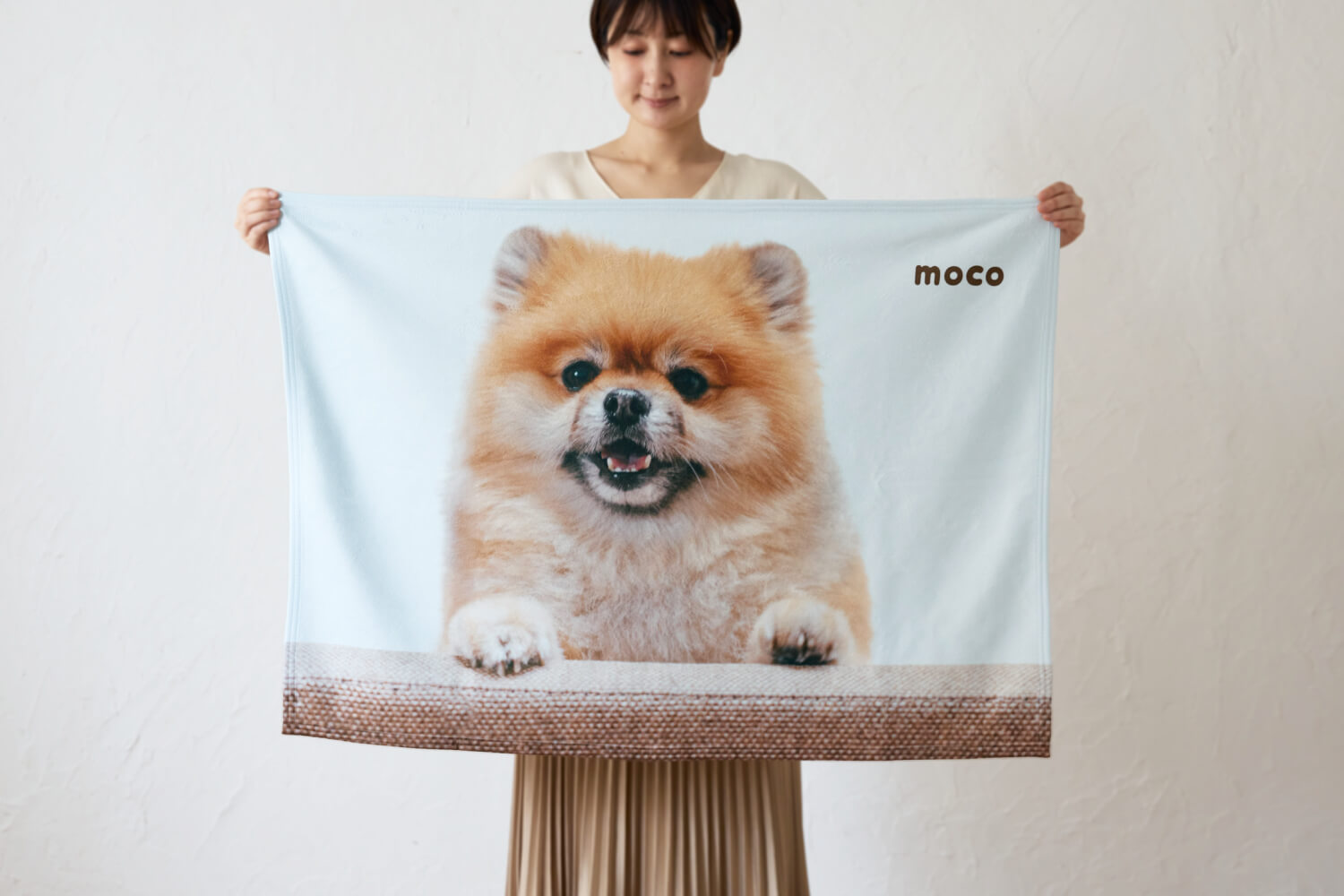 ボアブランケット 100×70cmの画像