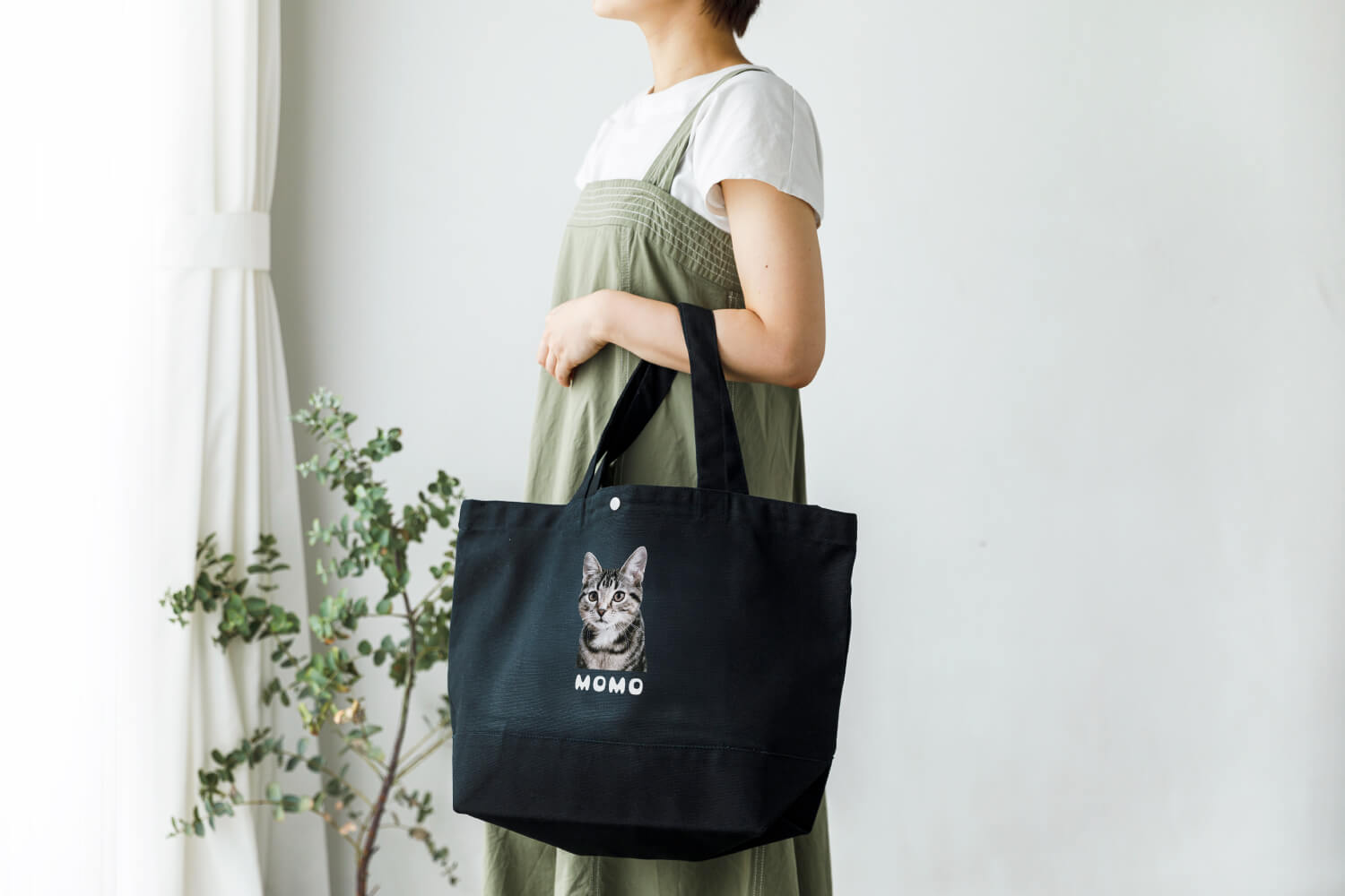 2wayビッグバッグ シンプルデザインの画像