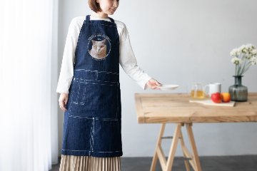 エプロン カフェ風デザインの画像