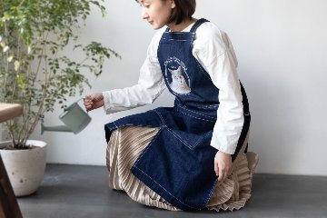 エプロン カフェ風デザインの画像