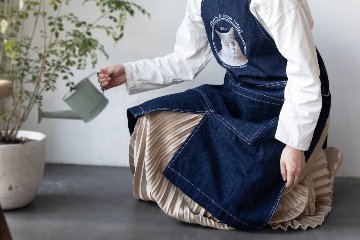 エプロン カフェ風デザインの画像