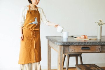エプロン シンプルデザインの画像