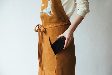 エプロン シンプルデザインの画像