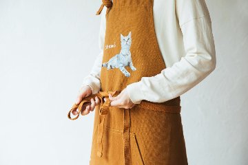 エプロン シンプルデザインの画像