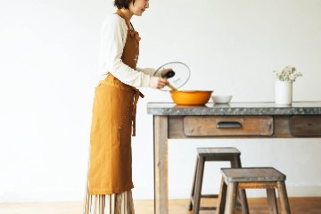 エプロン シンプルデザインの画像
