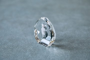 お位牌 格式セット ティアドロップデザインの画像