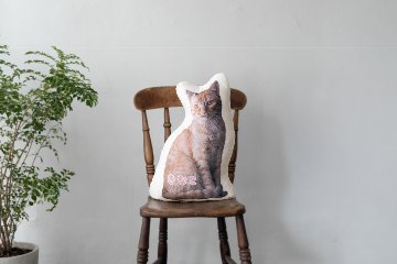メモリアル毛並みクッション 50cmの画像