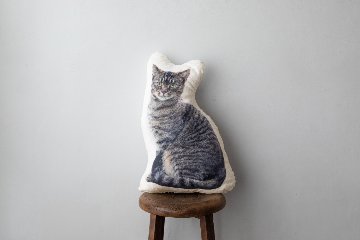 メモリアル毛並みクッション 50cmの画像