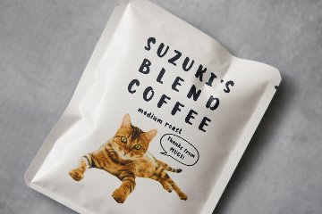 コーヒードリップバッグ　シンプルモダンデザインの画像
