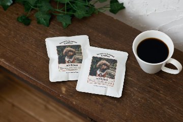 コーヒードリップバッグ　珈琲ラベルデザインの画像