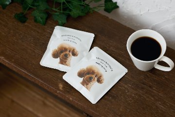 コーヒードリップバッグ　シンプルロハスデザインの画像