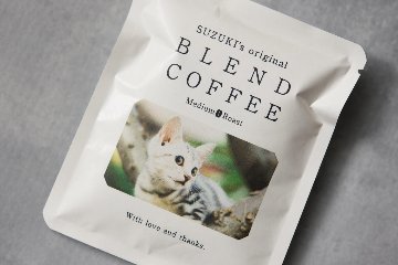 コーヒードリップバッグ　ポートレートデザインの画像