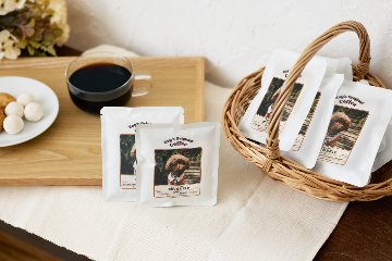 コーヒードリップバッグ　珈琲ラベルデザインの画像