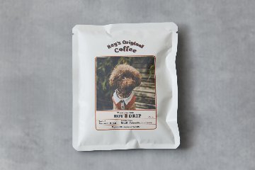 コーヒードリップバッグ　珈琲ラベルデザインの画像