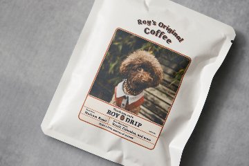 コーヒードリップバッグ　珈琲ラベルデザインの画像