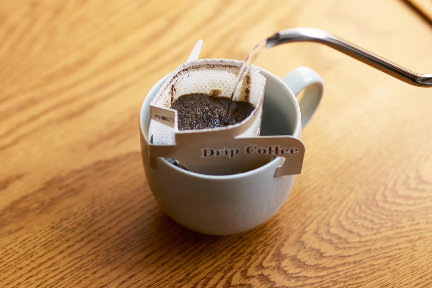 コーヒードリップバッグ　ポートレートデザインの画像