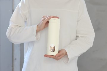 水筒 シンプルサークルデザイン 480mlの画像