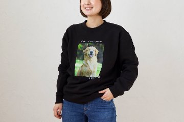 スウェット スクエアデザインの画像