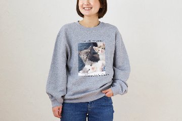 スウェット スクエアデザインの画像