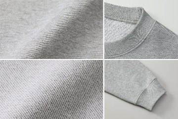 スウェット ワンポイントふちどりデザインの画像