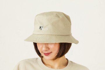 バケットハット ふちどりデザインの画像