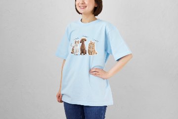 Tシャツ ふちどりデザインの画像