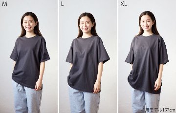 Tシャツ ワンポイントふちどりデザインの画像