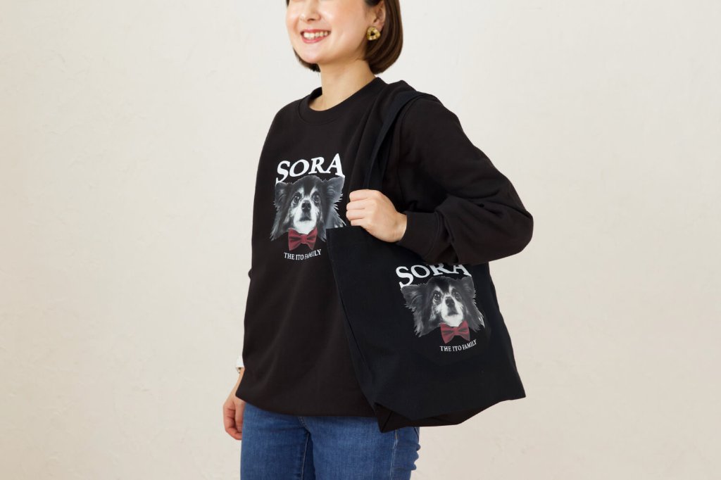 秋冬のおさんぽ2点セット リボンデザインの画像