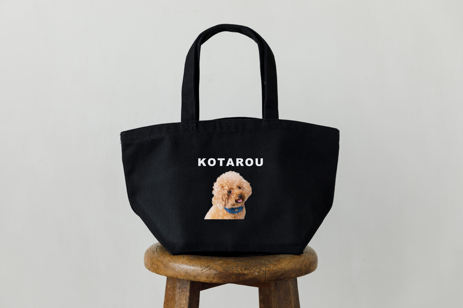 お散歩バッグ シンプルデザインの画像