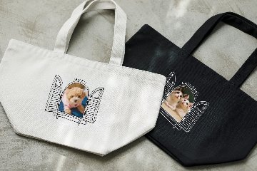 ランチバッグ カフェウィンドウデザインの画像
