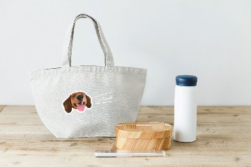 ランチバッグ ふちどりデザインの画像