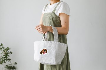 ランチバッグ ふちどりデザインの画像