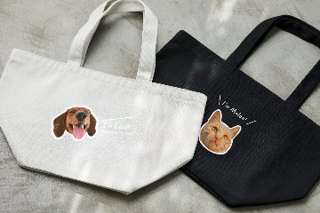 ランチバッグ ふちどりデザインの画像