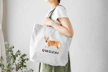 トートバッグ シンプルデザインの画像