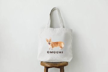 トートバッグ シンプルデザインの画像