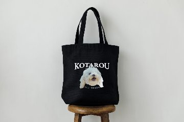 トートバッグ リボンデザインの画像