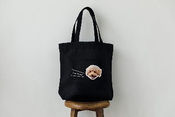 トートバッグ ふちどりデザインの画像