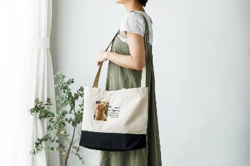 2wayビッグバッグ 雑誌風デザインの画像