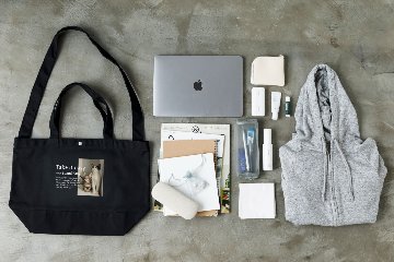 2wayビッグバッグ 雑誌風デザインの画像