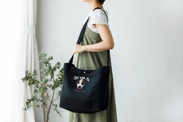 2wayビッグバッグ リボンデザインの画像