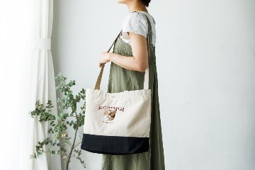2wayビッグバッグ リボンデザインの画像