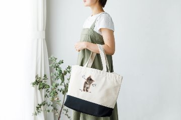 2wayビッグバッグ ふちどりデザインの画像