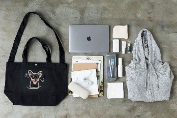 2wayビッグバッグ ふちどりデザインの画像